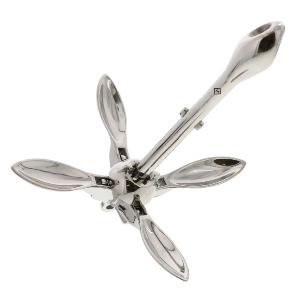 Folding Anchor, SS316, 6kgs | Leo Stores and Supply